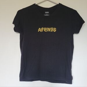 Afends Black T-shirt